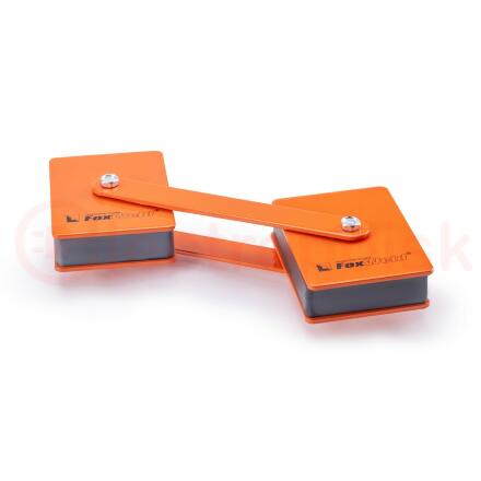 Держатель магнитный шарнирный TWIN двойной, 0-360 град., усилие 2x22кг