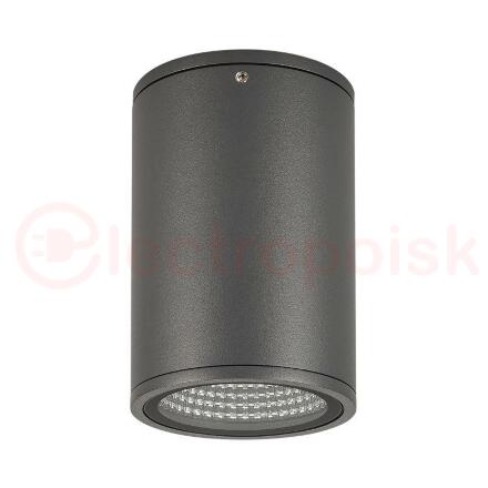 Светильник LGD-FORMA-SURFACE-R90-12W Day4000 (GR, 44 deg, 230V) (ARL, IP54 Металл, 3 года)
