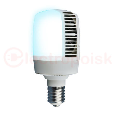 Лампа светодиодная LED 70вт 100-265в E40 4000К M105 матовая
