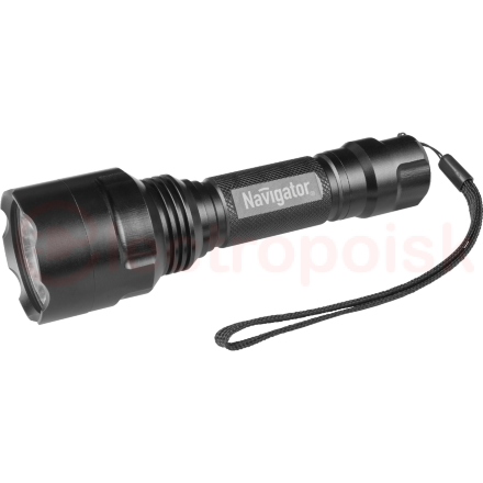 Фонарь светодиодный NPT-P03-18650 1 LED CREE 10Вт аккумуляторный металл