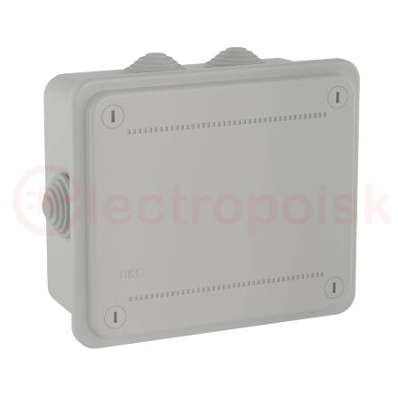 Коробка распределительная с кабельными вводами IP55 120х80х50мм