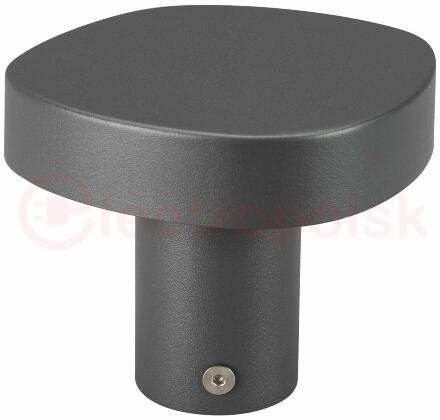 Светильник LGD-SWAMP-BOLL-H100-7W Warm3000 (GR, 93 deg, 230V) (ARL, IP65 Металл, 3 года)