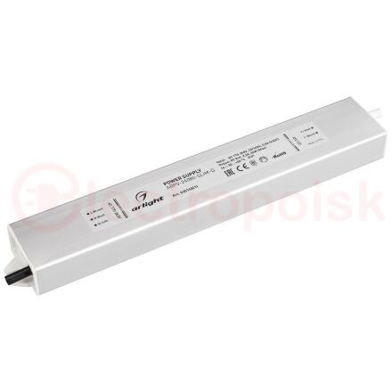 Блок питания ARPV-24080-SLIM-D (24V, 3.3A, 80W) (ARL, IP67 Металл, 3 года)