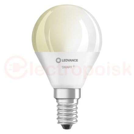 Лампа светодиодная диммируемая LEDVANCE SMART+ шарик, 5Вт (замена 40 Вт), 2700&6500К
