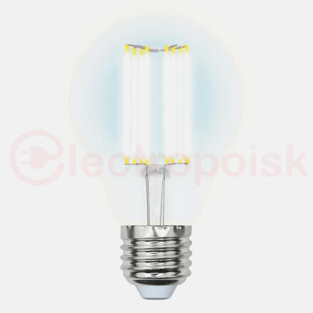 Лампа светодиодная LED-A70-23W/4000K/E27/CL PLS02WH Форма A прозрачная Серия Sky Белый свет (4000K) Картон ТМ Uniel