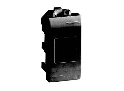 BRAVA Розетка компьютерная RJ45 категория 6 разъем AMP черная