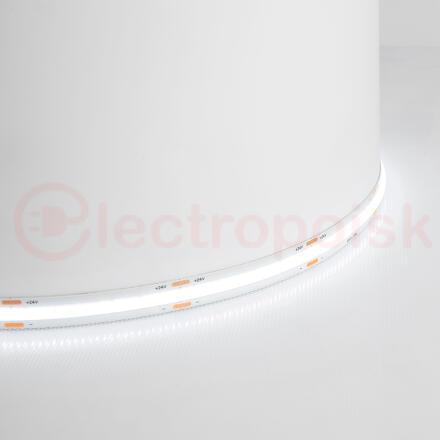 Лента светодиодная LEDх480/м COB 5м 12w/m 24в 6500К
