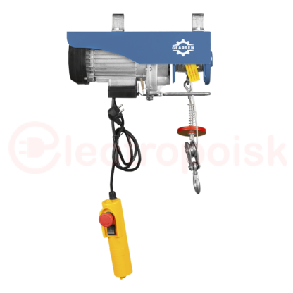 Таль электрическая мини стационарная GEARSEN PA 220В, 500/1000кг, 20/10м