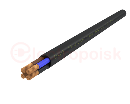 Кабель силовой КГТП-ХЛ 4х10(N)-380/660-2бар