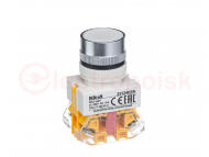 Выключатель кнопочный с фиксацией ABF d22 мм белая 220В ВK-22 Выключатель кнопочный с фиксацией ABF d22 мм белая 220В ВK-22