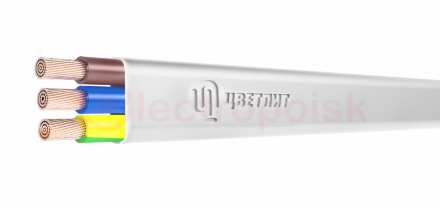 Провод силовой ПБВВГ 3х1.5 (N.PE) ТРТС