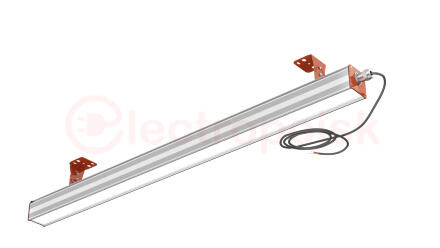 Светильник LED ВЕГА Ex (СПП) 47Вт 6240Лм 5,0К КСС Д IP65 закаленное стекло 2Ex накладной