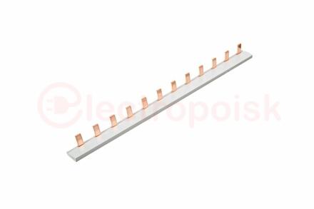 Шина соединительная типа PIN (штырь) 1-фазная 63А 1м NBB-L-PIN-63-1