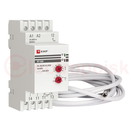 Реле температуры RT-820 (-5....+40 С)  EKF PROxima