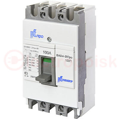 Выключатель автоматический ВА04-31 Про 3p 125А Icu-10kA