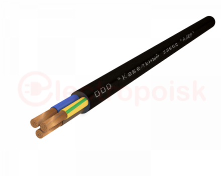 Провод ПВСнг(А)-LS 2х6.0+1х6.0-380/660 (Ч. бух)