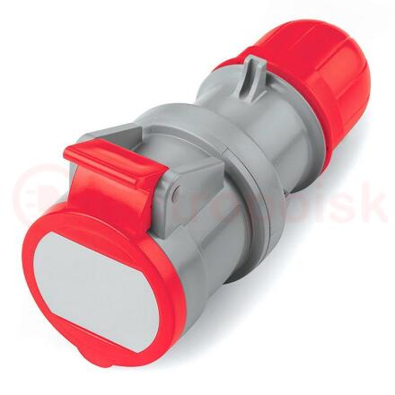Розетка кабельная с безвинтовыми клеммами IP44 16A 3P+E 400В