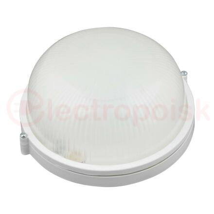 ULW-K21B 12W/6000K IP54 WHITE Светильник светодиодный влагозащищенный. Круг. Дневной белый свет (6000K). 1200Лм. Диаметр 188мм. Корпус белый. ТМ Uniel.