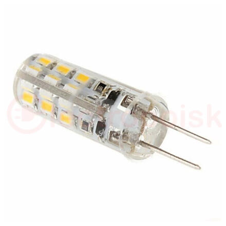 Лампа светодиодная LED 2вт 12в G4 белый капсульная