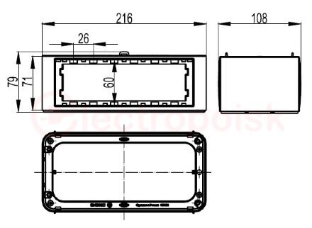 Расширение башенки BUS белое