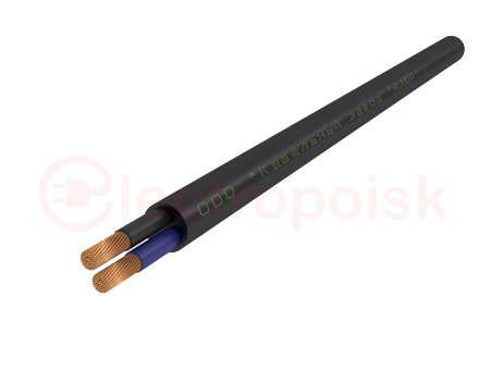 Кабель силовой КГТП-ХЛ 2х2.5(N)-380/660-3бух