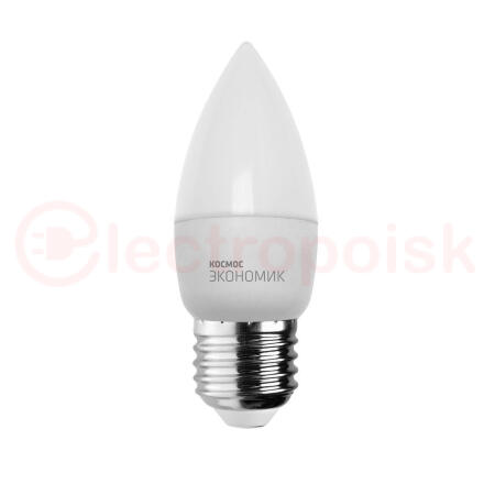 Лампа светодиодная LED 7.5Вт CN 220В Е27 D37х99 4500 белый 600лм Космос