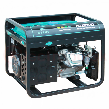 Бензогенератор GESHT GG8800E3