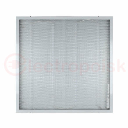 ULP-Q105 6060-45W/NW WHITE Светильник светодиодный потолочный универсальный. Белый свет (4000K). Рассеиватель «призма». Встроенный и/п. Корпус белый. ТМ Volpe