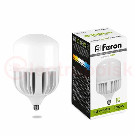 Лампа светодиодная LED 100вт Е27/Е40 белый