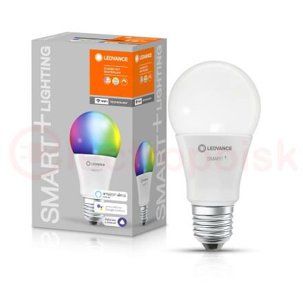 Лампа светодиодная диммируемая LEDVANCE SMART+ груша, 9Вт (замена 60 Вт), 2700&6500К