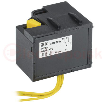 Контакт аварийный АКм-400е/630е (АКм-39) MASTER эл. р. IEK