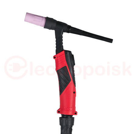 Горелка FB TIG 400W (ПВ100% 400А DC -280А AC )8m с жидкостным охлаждением (31877) с адаптером разъем