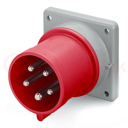 Вилка скрытой установки IP44 16A 3P+E+N 400В