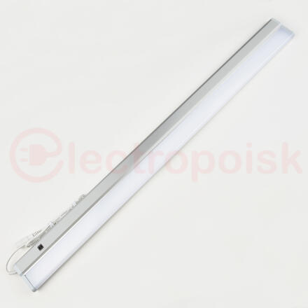 ULI-F41-9,5W4200K/DIM SENSOR IP20 SILVER Панель линейная светодиодная ультратонкая, с бесконтактным выключателем, диммер.600х53х14мм. 540Lm. Серебристый. ТМ