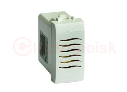 Звонок 220V черный 1 модуль