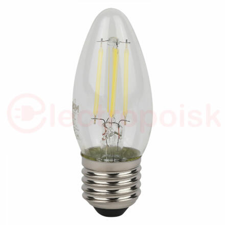 Лампа светодиодная филаментная LED Star Свеча 5Вт (замена 60Вт), 600Лм, 6500К, цоколь E27 OSRAM