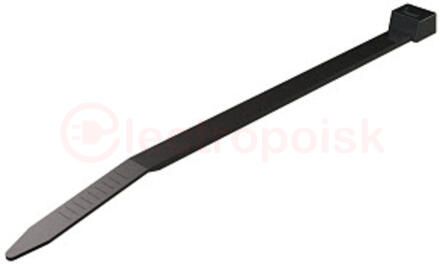 Кабельная стяжка чёрная УФ стойкая 3,6x290mm