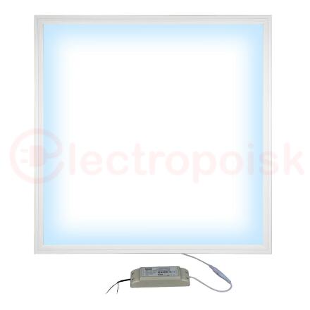 ULP-6060-36W/6500K EFFECTIVE WHITE Светильник светодиодный потолочный встраиваемый. Дневной свет (6500K). Корпус белый. В комплекте с и/п. ТМ Uniel.