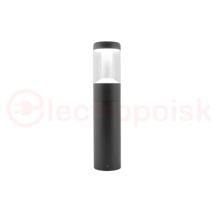 Светильник LGD-STEM-BOLL-H500-10W Warm3000 (GR, 185 deg, 230V) (ARL, IP65 Металл, 3 года)