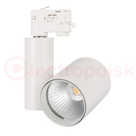 Светильник трековый LGD-SHOP-4TR-R100-40W Warm SP2500-Bread (WH, 24 deg) (ARL, IP20 Металл, 3 года)