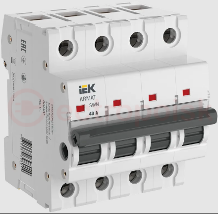 ARMAT Выключатель нагрузки SWN 4P 40А IEK