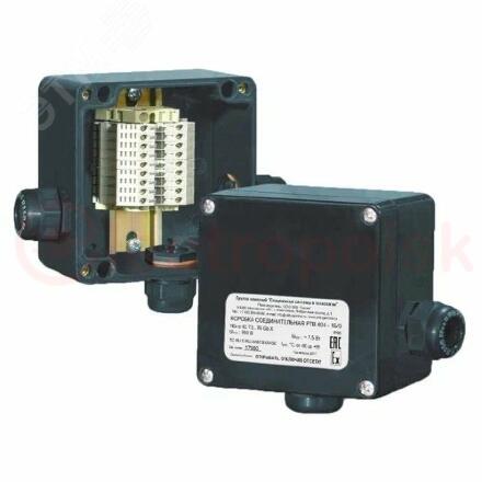 Коробка соединительная РТВ 404-1Б/1Б/1РС