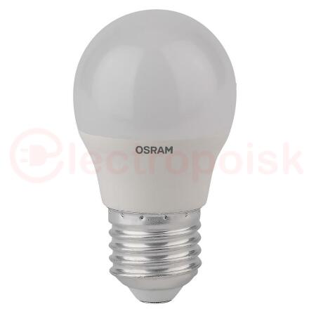 Лампа светодиодная LED 5.4Вт Е27 LS CLP40 теплый, матовая шар Osram