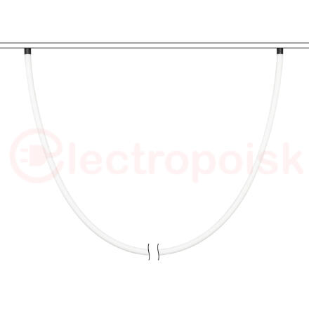 Светильник MAG-FLEX-TUBE-ELASTIC-L5000-70W Day4000 (BK, 360 deg, 48V) (Arlight, IP20 Металл, 3 года)