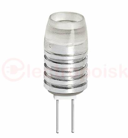 Лампа светодиодная LED 1.5Вт G4 12В AC/DC теплый