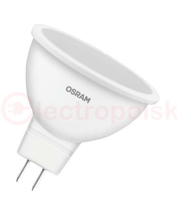 Лампа светодиодная LED 4Вт GU5.3 5000К 300лм 230V CL MR16 (замена 35Вт) OSRAM LS