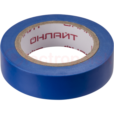 Изолента ОНЛАЙТ 71 675 OIT-B15-10/B синяя