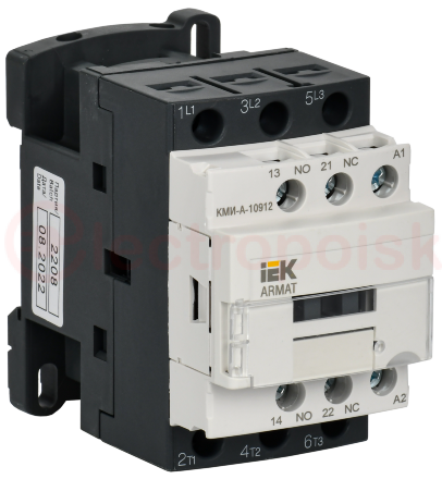 ARMAT Контактор КМИ-А-10912 LC1D 9А 36В/АС3 1НО/1НЗ IEK
