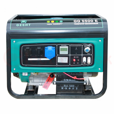 Бензогенератор GESHT GG5500E
