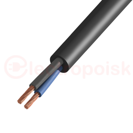 Кабель силовой КГВВнг(А)-LS 2х0.75 ТРТС